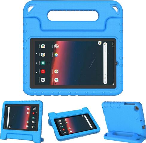 BMOUO Kids Case for Walmart Onn 7 inch Gen 3 2022 (Model:100071481), Light Weight Shockproof Convertible Handle Stand Case for Onn 7" Tablet 2022 (Only Fit for 2022, 3rd Gen), Black in Saudi Arabia