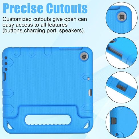 BMOUO Kids Case for Walmart Onn 7 inch Gen 3 2022 (Model:100071481), Light Weight Shockproof Convertible Handle Stand Case for Onn 7" Tablet 2022 (Only Fit for 2022, 3rd Gen), Black in Saudi Arabia