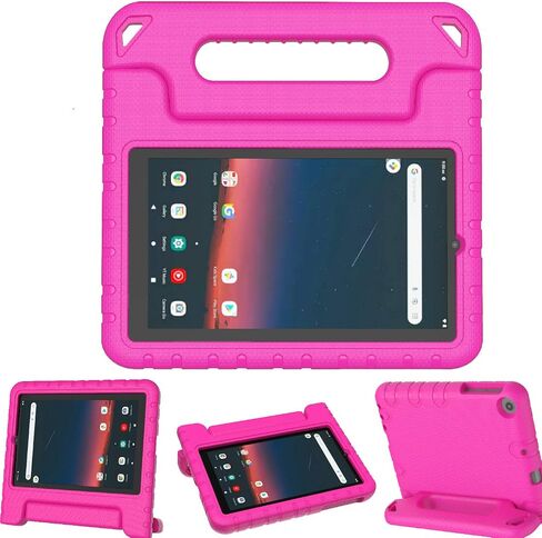 BMOUO Kids Case for Walmart Onn 7 inch Gen 3 2022 (Model:100071481), Light Weight Shockproof Convertible Handle Stand Case for Onn 7" Tablet 2022 (Only Fit for 2022, 3rd Gen), Black in Saudi Arabia