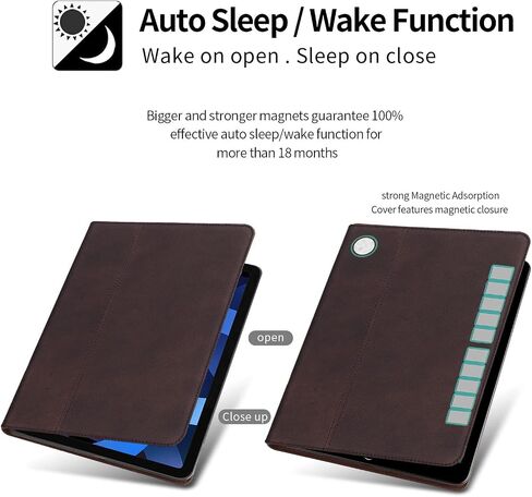 Gexmil Leather Case for iPad Pro 12.9 Inch, 6th/5th/4th/3rd Generation 2022/2021/2020/2018,Genuine Leather Folio Cover Shockproof with Stylus Holder,Auto Sleep/Wake Anti-Slip,Flower Pattern in Saudi Arabia
