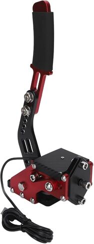 فرامل اليد Acogedor 64 بت USB PC، فرملة اليد Sim متوافقة مع Logitech G27 G25 G29 T500 T300 Fanatecosw LFS DiRT Linear E Brake، فرامل اليد للألعاب in Saudi Arabia