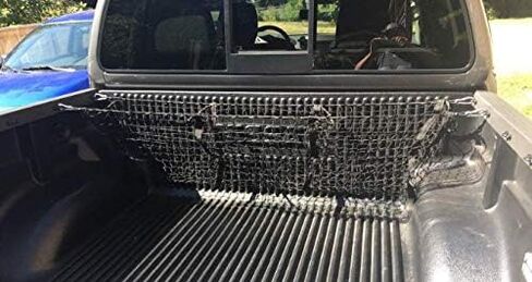 Black Trunk Cargo Net Organizer Storage for Toyota Tacoma 2012 2013 2014 2015 2016 2017 2018 2019 2020 in Kuwait