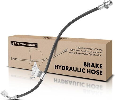 A-Premium Front Driver Brake Hydraulic Hose Compatible with Select Dodge and Chrysler Models - Charger 2006-2010, Challenger 2009-2010, Magnum 2005-2008, 300 2005-2010/2014 - Replace# 5140863AA in Saudi Arabia