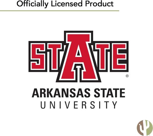 Desert Cactus Arkansas State University Flag Red Wolves A-State ASU Flags Banners 100% Polyester Indoor Outdoor 3x5 (Style 6) in Saudi Arabia
