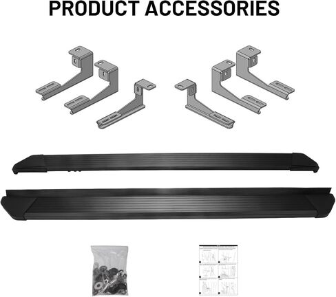 Snailfly 4.13" Running Boards Fit for Jeep Grand Cherokee L 3-Row 2021 2022 2023 2024 Aluminum Side Steps in Saudi Arabia