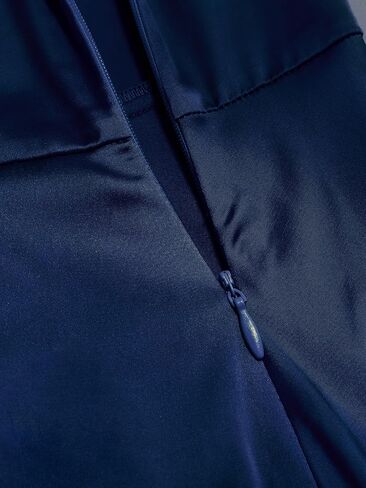 Illusion Ruched Midi Dress in Kuwait