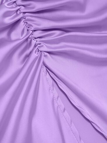 Illusion Ruched Midi Dress in Kuwait