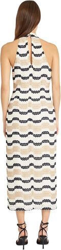 Donna Morgan Women's Mock Neck Halter Dress Event Party Date Guest of in Saudi Arabia
