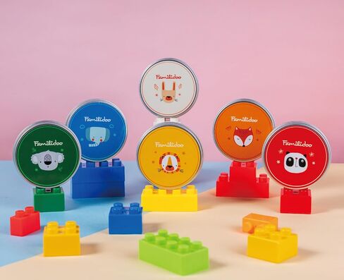 عجينة تشكيل فاميليدو - مجموعة DIY قابلة للتمدد وقابلة لإعادة الاستخدام وغير قابلة للتجفيف مع قوالب، هدايا فنية غير سامة للأولاد والبنات من سن 3 سنوات فما فوق، علبة مكونة من 6 ألوان in Kuwait