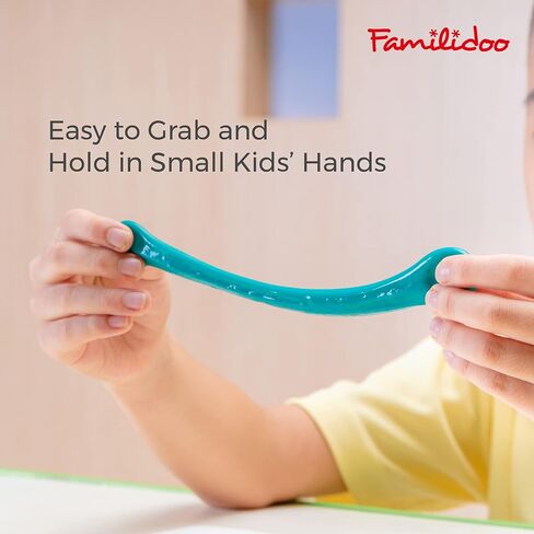 عجينة تشكيل فاميليدو - مجموعة DIY قابلة للتمدد وقابلة لإعادة الاستخدام وغير قابلة للتجفيف مع قوالب، هدايا فنية غير سامة للأولاد والبنات من سن 3 سنوات فما فوق، علبة مكونة من 6 ألوان in Kuwait