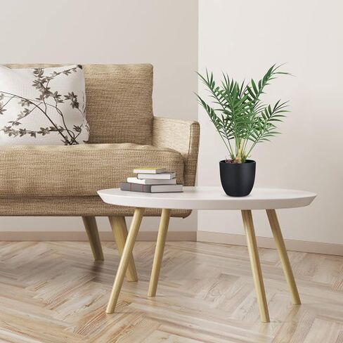 2 Pack Fake Plant with Pot 16" Desk Plant Artificial Potted Faux Plants for Office Desk Shelf Home Farmhouse Decor (Bamboo Leaf) in Saudi Arabia