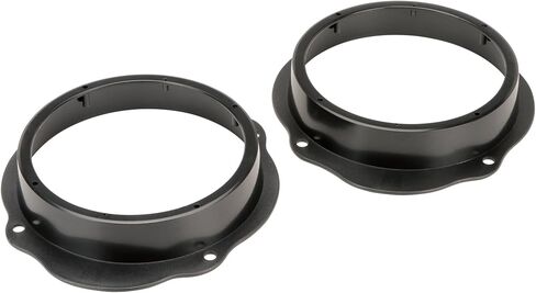 Scosche Compatible with Select 2004-12 Ford Focus 6.5"-6.75" Front Door Speaker Adapter (1 Pair) SAFD653 in Saudi Arabia