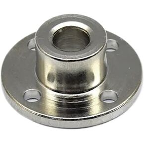 1pc Flange Shaft Support Inner Diameter 3mm to 14mm Guide Shaft Optical Shaft Rigid Flange Coupling(10mm bore) in Saudi Arabia