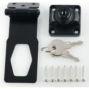 3/4 Inch Heavy Duty Latch Look Padlock with Key Home Furniture Cabinet Lock Quality Zinc Alloy Door Lock 1Pcs(2.5 Inch) in Kuwait