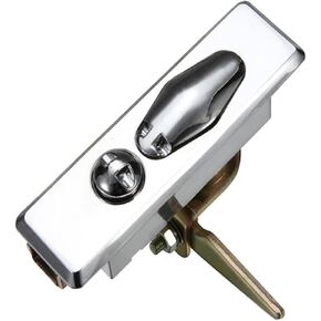 Left Right Plane Metering Plane Lock Metal Distribution Box Cabinet Door Locks Industrial Locks 1Pcs(Right Without Key) in Kuwait