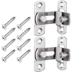 Portable Door Lock, Door Latch, Door Latch Right Angle 90 Degrees, Bolt Buckle, Barrel Sliding Lock Barn for Doors and Windows, Home Accessories in Kuwait
