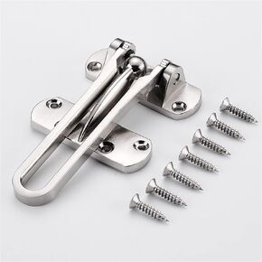 زنك سبيكة Hasp Latch Door Door سلسلة سرقة Clasp Clasp Locks الأدوات لأجهزة Home Hotel Hotel 1pcs in Saudi Arabia