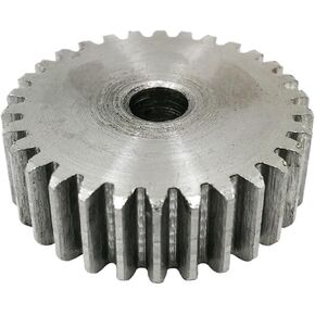 التروس الحلزونية الصناعية 1PCS تحفيز التروس 1M36/37/38/39/40/41/42/43T ثقب خشن 6 مم ترس الكربون من الصلب العتاد الإجمالي 10 مم (الحجم: 1M41TEETH-Bore 6 مم) in Kuwait