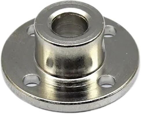 1pc Flange Shaft Support Inner Diameter 3mm to 14mm Guide Shaft Optical Shaft Rigid Flange Coupling(10mm bore) in Saudi Arabia