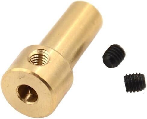 1pcs Brass Motor Shaft Clamp Electric Drill Chuck Coupling Motor 2.3mm Shaft Coupler Clamp in Saudi Arabia