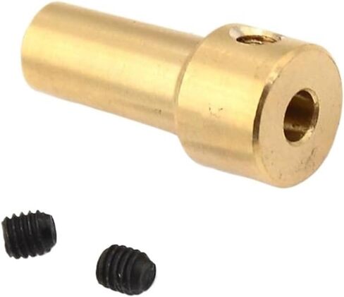 1pcs Brass Motor Shaft Clamp Electric Drill Chuck Coupling Motor 2.3mm Shaft Coupler Clamp in Saudi Arabia