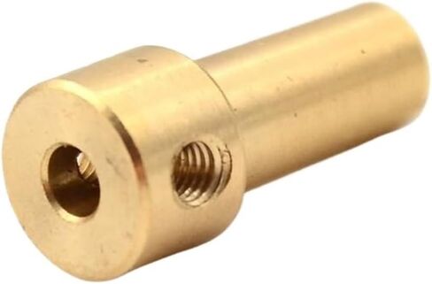 1pcs Brass Motor Shaft Clamp Electric Drill Chuck Coupling Motor 2.3mm Shaft Coupler Clamp in Saudi Arabia