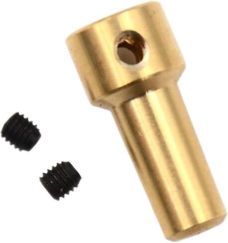 1pcs Brass Motor Shaft Clamp Electric Drill Chuck Coupling Motor 2.3mm Shaft Coupler Clamp in Saudi Arabia