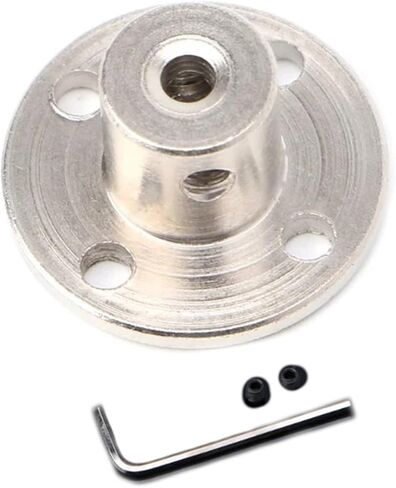 1pc round 6mm شفة الصلابة دليل محرك دليل موصل محرك مقرنة (6 مم تجويف) in Saudi Arabia