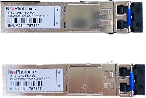 100M PT7320-31-1W155M1310N15KMESFPLC وحدة بصرية الألياف المزدوجة in Saudi Arabia