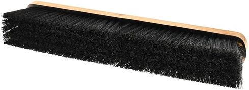 PRO SOURCE 18" Push Broom Head: Poly Bristles, Threaded Wood Block in Saudi Arabia