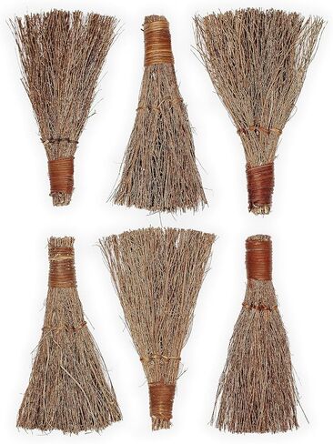 Cinnamon Scented Broom (6-Pack) - 6" Heather Broom - Holiday Decor in Saudi Arabia