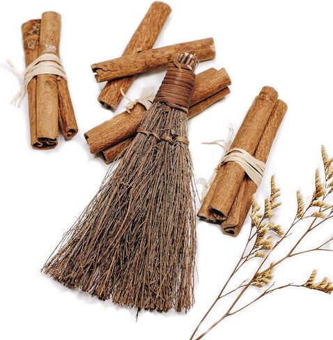 Cinnamon Scented Broom (6-Pack) - 6" Heather Broom - Holiday Decor in Saudi Arabia