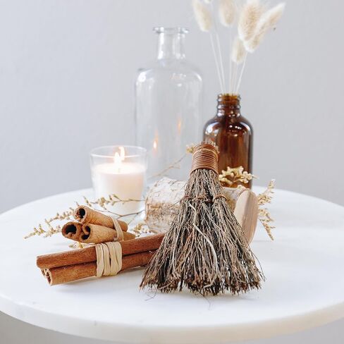 Cinnamon Scented Broom (6-Pack) - 6" Heather Broom - Holiday Decor in Saudi Arabia