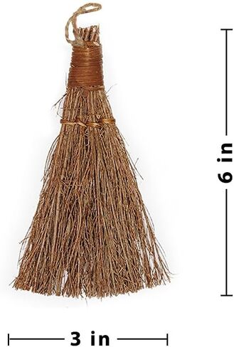 Cinnamon Scented Broom (6-Pack) - 6" Heather Broom - Holiday Decor in Saudi Arabia