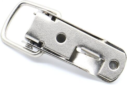 4Pcs Cabinet Box Locks Spring Loaded Latch Catch Toggle 27 * 63 Iron Hasps for Sliding Door Window Furniture Hardware in Saudi Arabia