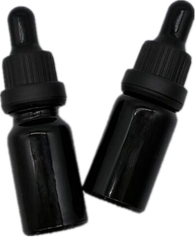 24pcs 10 مل زجاجة زيت الزجاج الأساسي ، فالاس صغير من قطار العين الصغيرة ، جرة جوهر المصل ، حاوية إسقاط السفر (0.34 أوقية) (واضح) in Kuwait