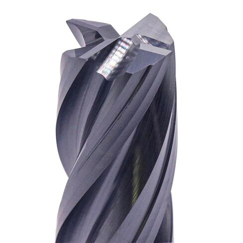 High Performance Solid Carbide End Mill - AlTiN Coated, Variable Helix, 4 Flute, Variable Geometry, 3/4" Cutting Diameter, 3/4" Shank Diameter, 1-3/4" Length of Cut, 4" Overall Length, Square End in Saudi Arabia