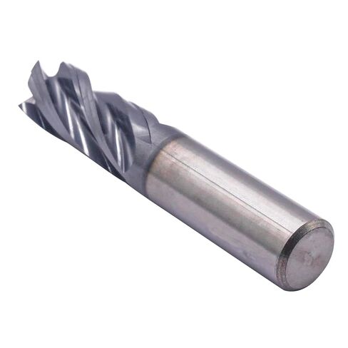 High Performance Solid Carbide End Mill - AlTiN Coated, Variable Helix, 4 Flute, Variable Geometry, 3/4" Cutting Diameter, 3/4" Shank Diameter, 1-3/4" Length of Cut, 4" Overall Length, Square End in Saudi Arabia
