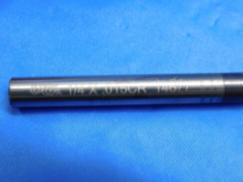 New OSG 1/4" O.D. TiAlN .015 Corner Radius Carbide END Mill 4 FL VG434-2500 .25 - JH2668TL1 in Saudi Arabia