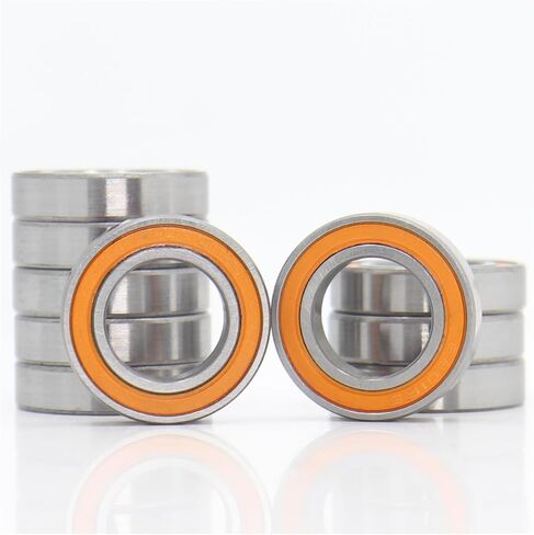 6801RS تحمل ABEC-7 (10 أجهزة كمبيوتر) 12 * 21 * 5 مم القسم الرقيق 6801-2RS محامل الكرة 61801 RS 6801 2RS مع برتقالية مختومة in Saudi Arabia