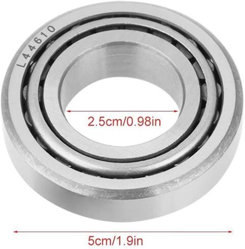 2Pcs High Tapered Roller Bearings L44643(Cone)-L44610(Cup) 25.4x50.292x14.22mm for Car Vehicle in Saudi Arabia
