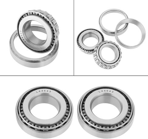 2Pcs High Tapered Roller Bearings L44643(Cone)-L44610(Cup) 25.4x50.292x14.22mm for Car Vehicle in Saudi Arabia