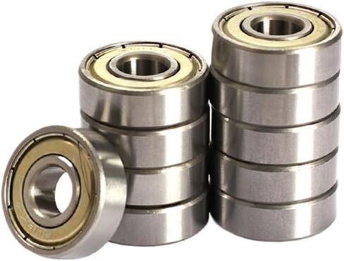 20pcs Multi-Function 608ZZ Ball Bearings Carbon Steel Single Row 8x22x7mm ABEC-7 Deep Groove Miniature Bearings Replacement in Saudi Arabia