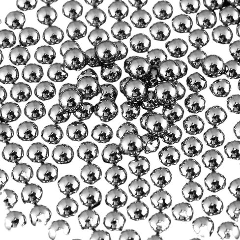 200PCS 6.35mm G10 Steel Balls - Industrial Grade for Bearings & Slingshot Ammo in Saudi Arabia