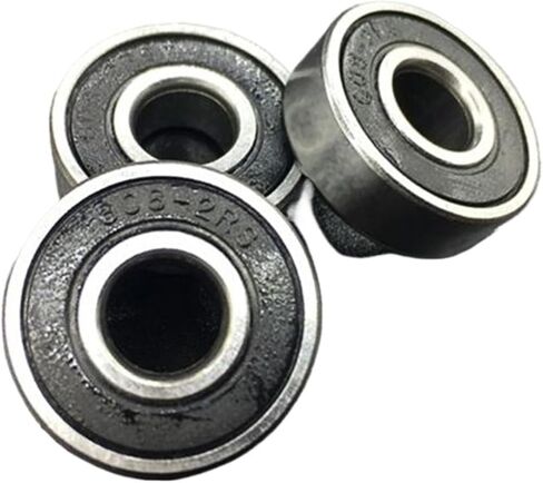 10pcs/Set 608-2RS Inline Skates Bearings Anti-Rust Scooters Bearings Deep Groove Multi-Function Durable for Roller Blade Skates in Saudi Arabia