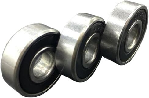 10pcs/Set 608-2RS Inline Skates Bearings Anti-Rust Scooters Bearings Deep Groove Multi-Function Durable for Roller Blade Skates in Saudi Arabia