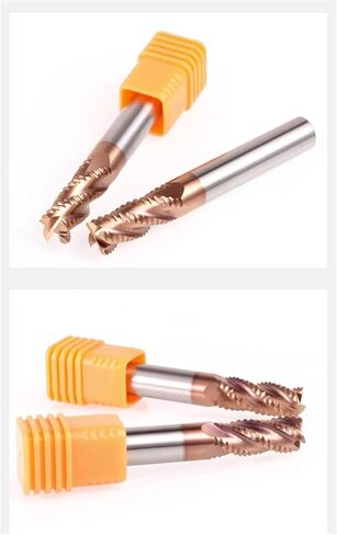 HRC58 Carbide الخشن مطحنة نهاية 4 بتات الموجه 4 6 8 10 12 14 16 18 20mm CNC Milling Cutter Steels Metal Metal Wood Mill (HRC58،14.0x45x14dx100) in Saudi Arabia