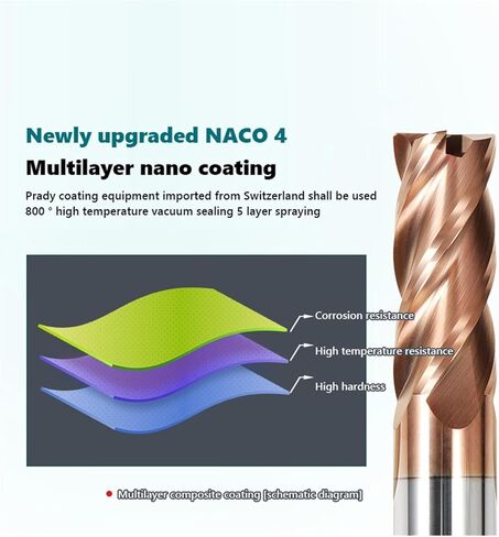 HRC55 زاوية دائرة نصف قطرها نهاية طاحونة Tungsten Carbide الصلب CNC Milling Cutter Tool 4 Flutes Cutter DEG R0.2 R0.5 R1 ROUTER METAL (12R0.5X12X150) in Saudi Arabia