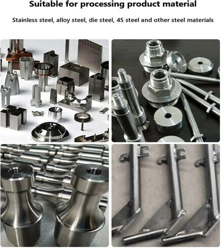HRC68 4 Flutes Tungsten Steel Milling Cutter Titanium Coating Router Bit Machine Milling Cutter Tools CNC Carbide End Mills(12X45X12X100) in Saudi Arabia