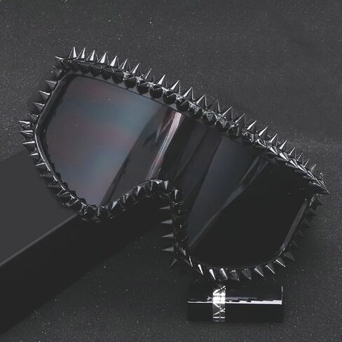 Vintage Rivet Ski Goggles Snow Goggles Colorful Lens Luxury Rhinestone Snowboard Goggles for Men Women Adult 621 in Saudi Arabia